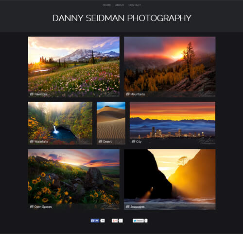 Creative landscape photography